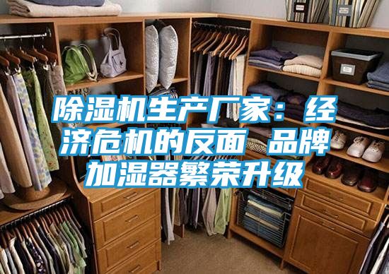 除湿机生产厂家：经济危机的反面 品牌加湿器繁荣升级