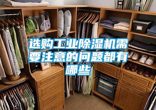 选购工业除湿机需要注意的问题都有哪些