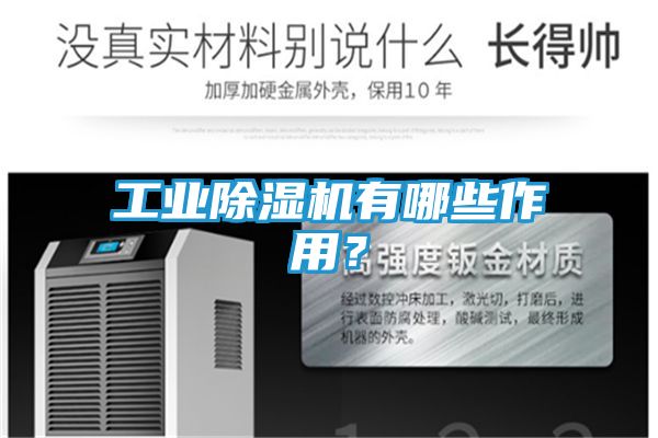工业除湿机有哪些作用?
