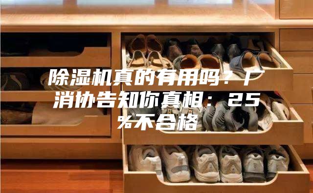 除湿机真的有用吗？广消协告知你真相：25%不合格