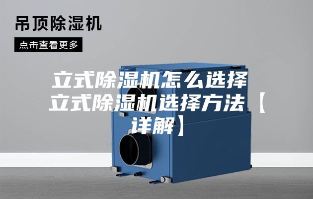 立式除湿机怎么选择 立式除湿机选择方法【详解】