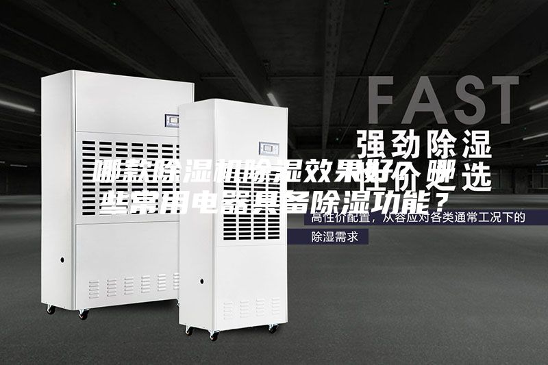 哪款除湿机除湿效果好？哪些常用电器具备除湿功能？