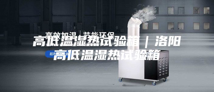 高低温湿热试验箱｜洛阳高低温湿热试验箱