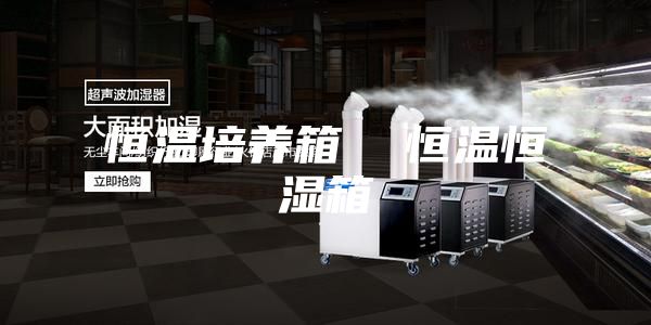 恒温培养箱  恒温恒湿箱