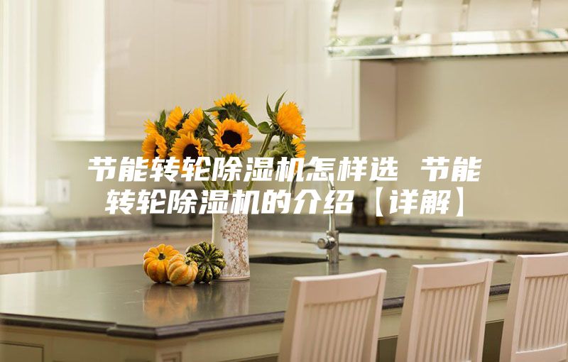 节能转轮除湿机怎样选 节能转轮除湿机的介绍【详解】