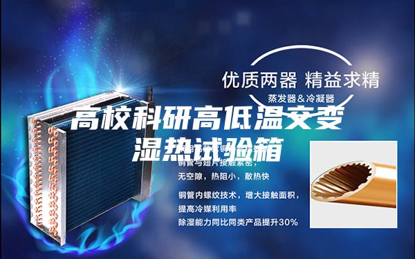 高校科研高低温交变湿热试验箱