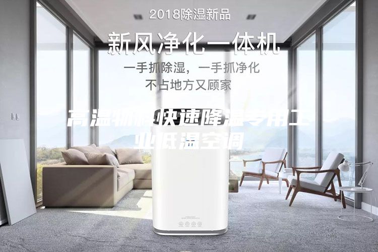 高温物料快速降温专用工业低温空调