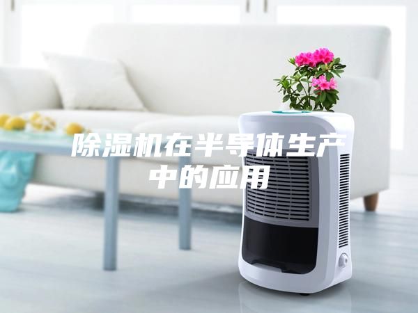 除湿机在半导体生产中的应用