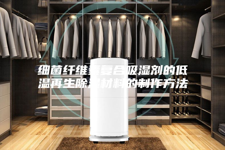 细菌纤维素复合吸湿剂的低温再生除湿材料的制作方法