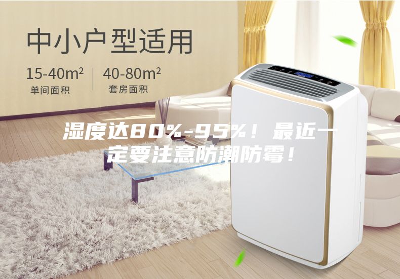 湿度达80%-95%！最近一定要注意防潮防霉！