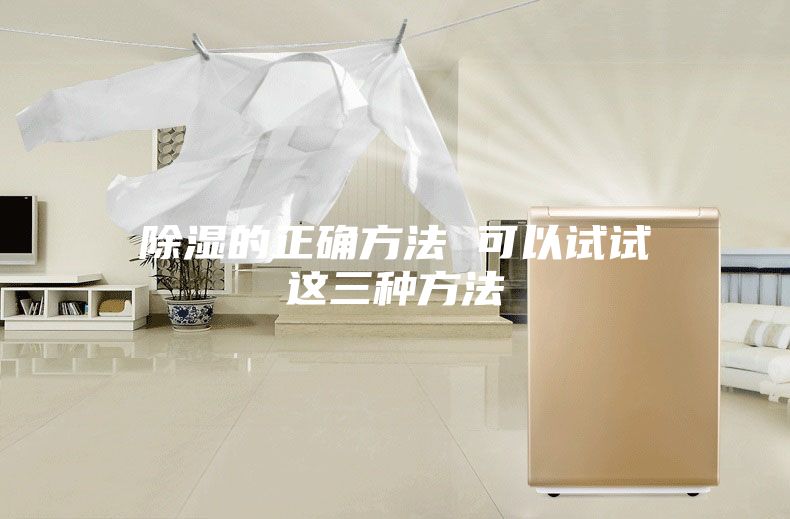 除湿的正确方法 可以试试这三种方法