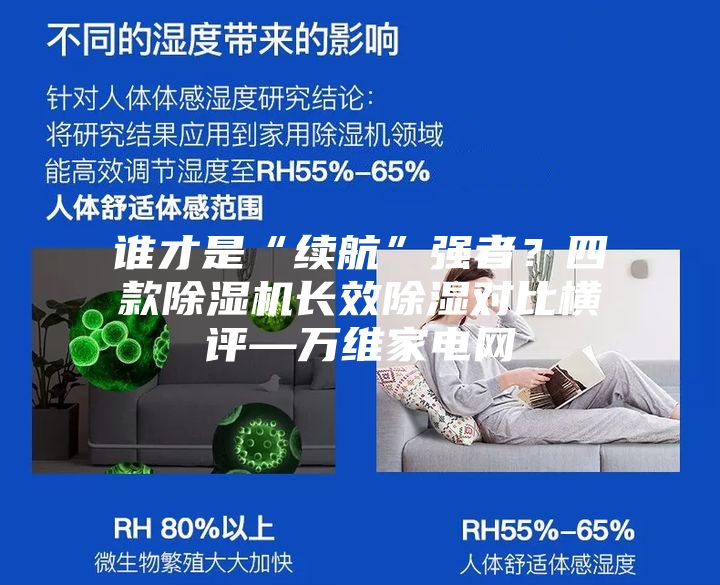 谁才是“续航”强者？四款除湿机长效除湿对比横评—万维家电网
