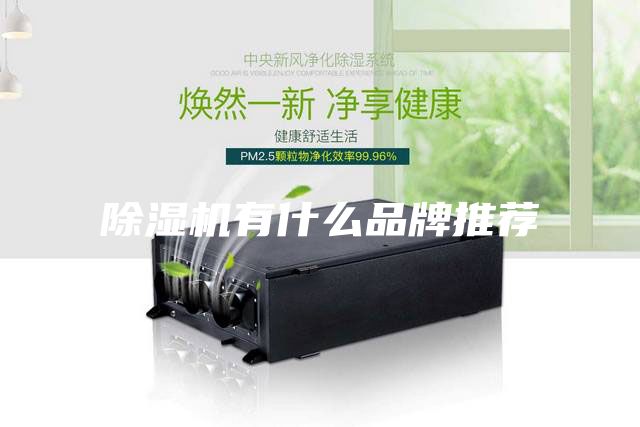 除湿机有什么品牌推荐