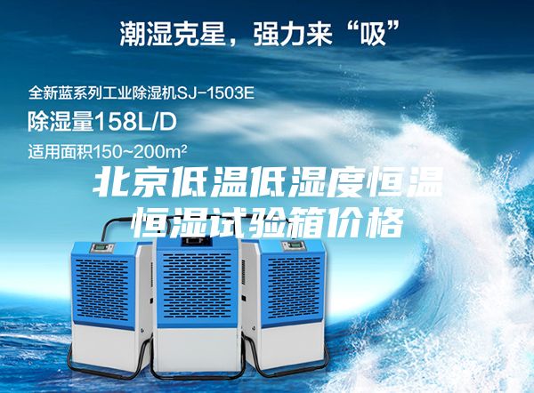 北京低温低湿度恒温恒湿试验箱价格