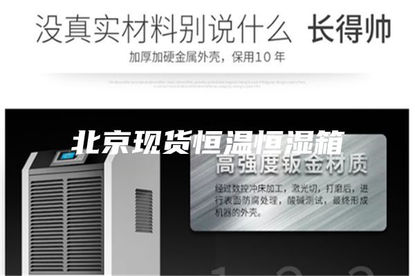 北京现货恒温恒湿箱