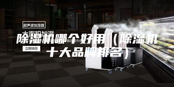 除湿机哪个好用（除湿机十大品牌排名）