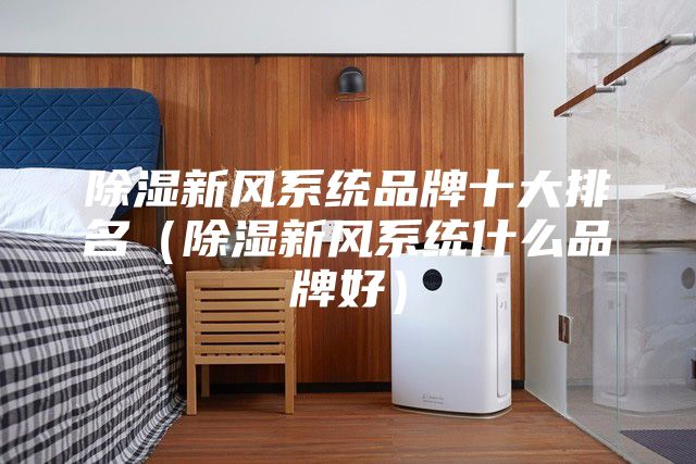 除湿新风系统品牌十大排名（除湿新风系统什么品牌好）