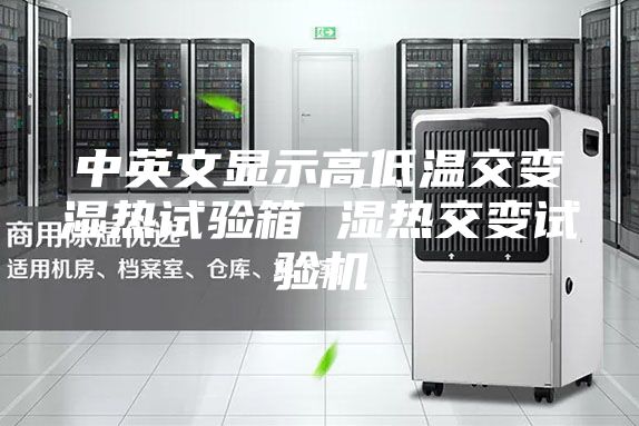 中英文显示高低温交变湿热试验箱 湿热交变试验机