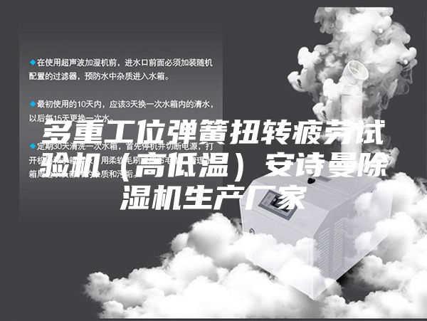 多重工位弹簧扭转疲劳试验机（高低温）安诗曼除湿机生产厂家