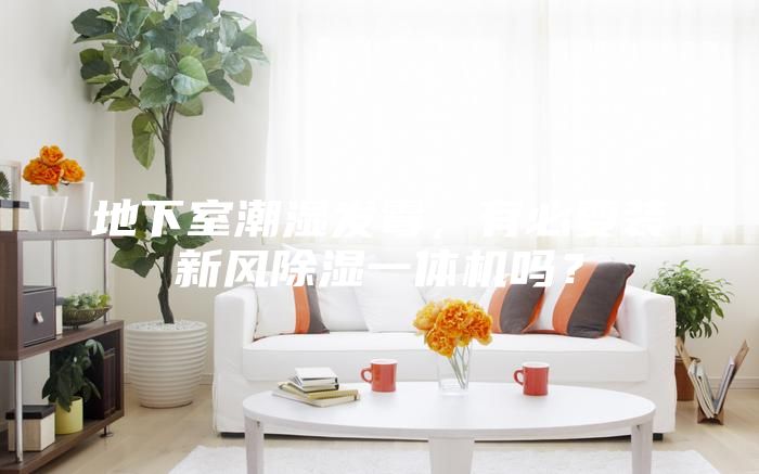 地下室潮湿发霉，有必要装新风除湿一体机吗？