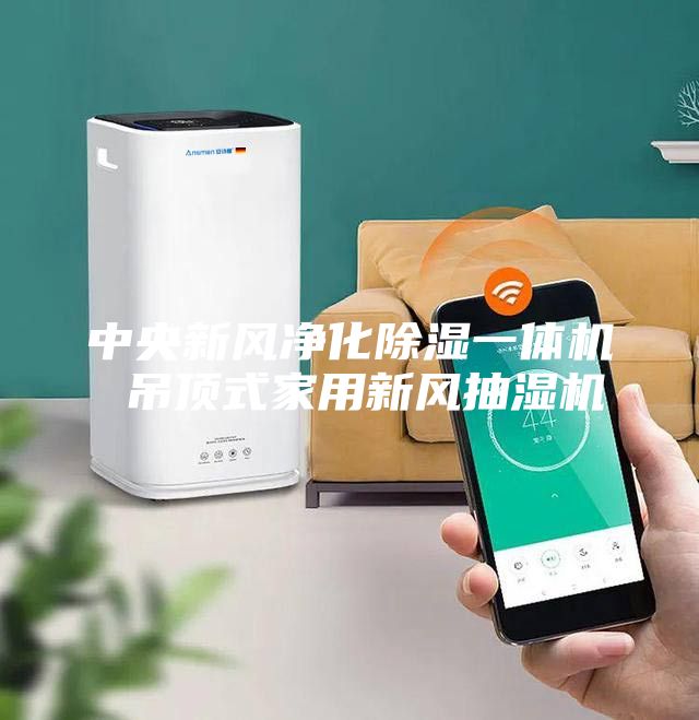中央新风净化除湿一体机 吊顶式家用新风抽湿机