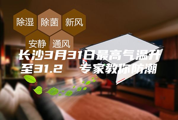 长沙3月31日最高气温升至31.2℃ 专家教你防潮
