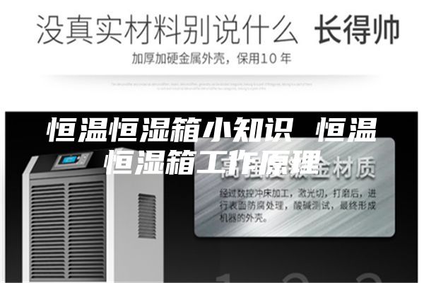 恒温恒湿箱小知识 恒温恒湿箱工作原理