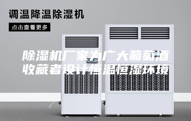 除湿机厂家为广大葡萄酒收藏者设计恒温恒湿环境