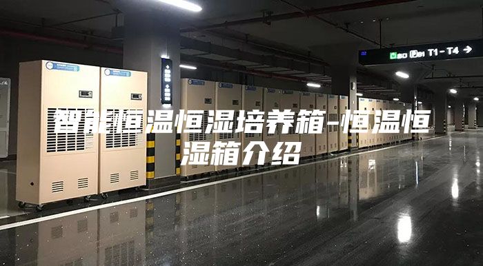 智能恒温恒湿培养箱-恒温恒湿箱介绍