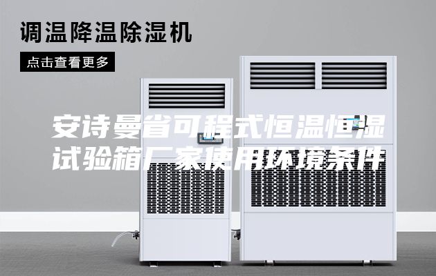 安诗曼省可程式恒温恒湿试验箱厂家使用环境条件