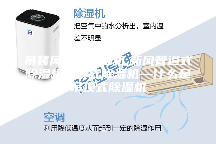 吊装风管式除湿机,新风管道式除湿机吊顶式除湿机—什么是吊顶式除湿机
