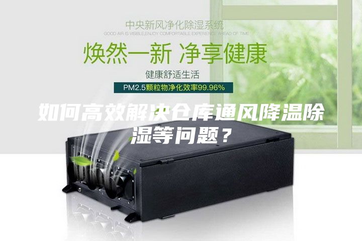 如何高效解决仓库通风降温除湿等问题？