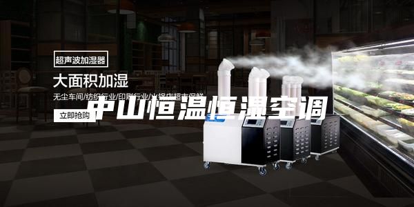 中山恒温恒湿空调