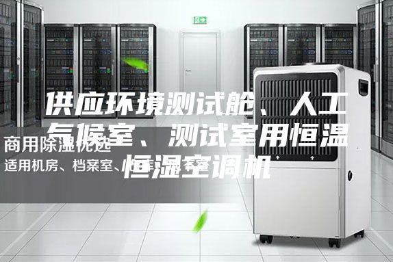 供应环境测试舱、人工气候室、测试室用恒温恒湿空调机