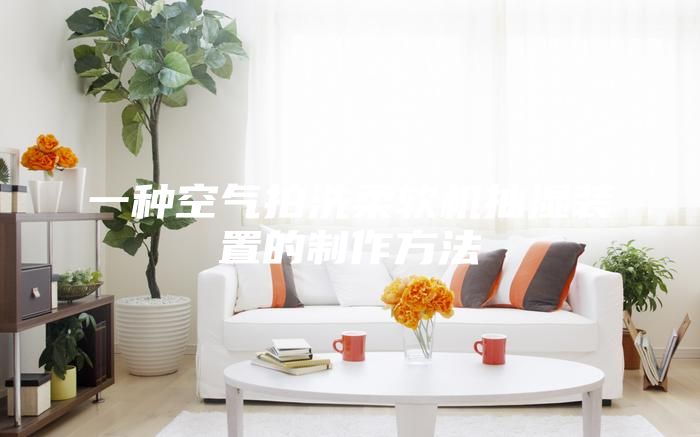 一种空气拍洗柔软机抽湿装置的制作方法