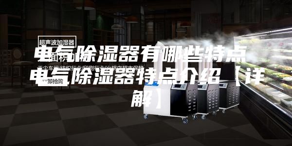 电气除湿器有哪些特点 电气除湿器特点介绍【详解】