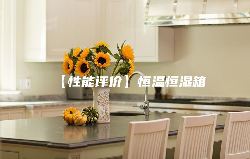 【性能评价】恒温恒湿箱