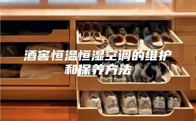 酒窖恒温恒湿空调的维护和保养方法