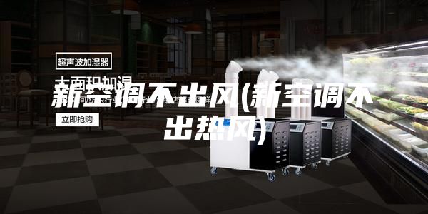 新空调不出风(新空调不出热风)
