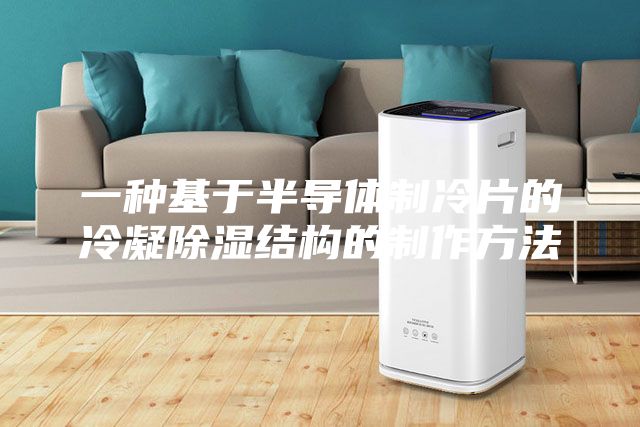 一种基于半导体制冷片的冷凝除湿结构的制作方法
