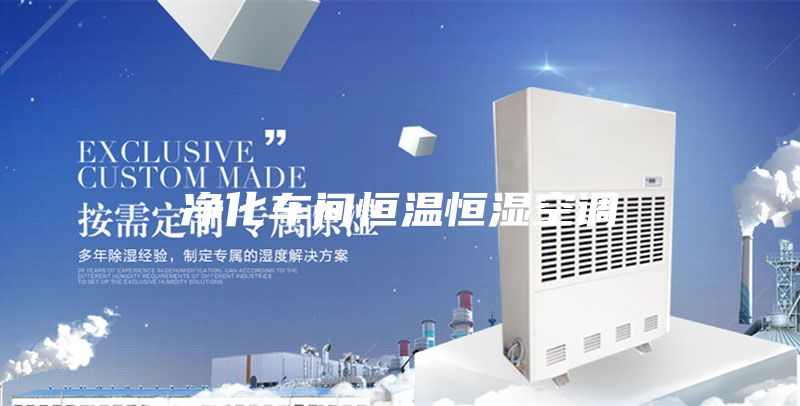 净化车间恒温恒湿空调