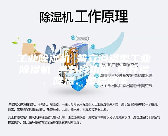 工业除湿机 普立调温型工业除湿机 具制冷功能 可升温、降温、恒温除湿
