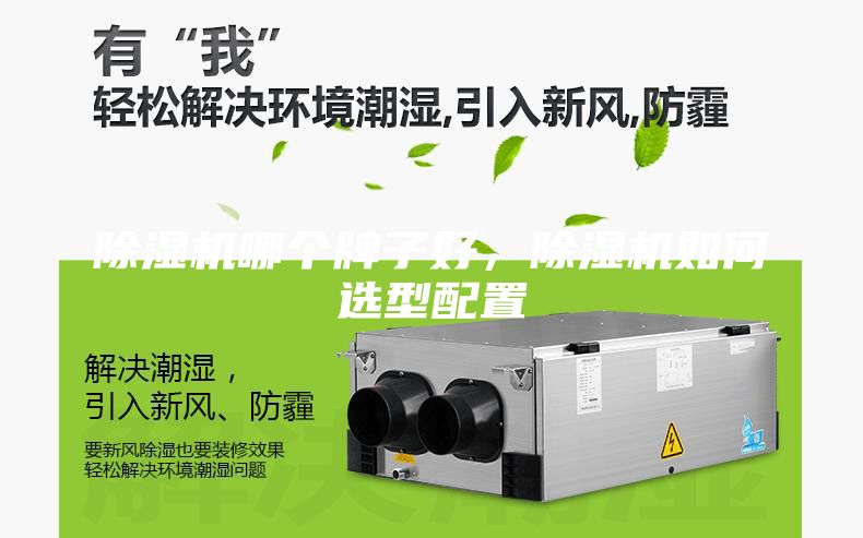 除湿机哪个牌子好，除湿机如何选型配置