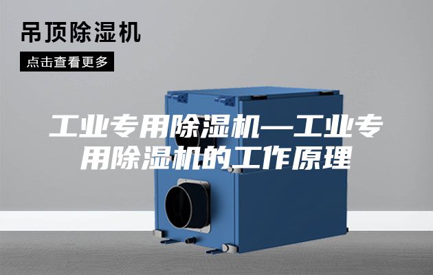 工业专用除湿机—工业专用除湿机的工作原理