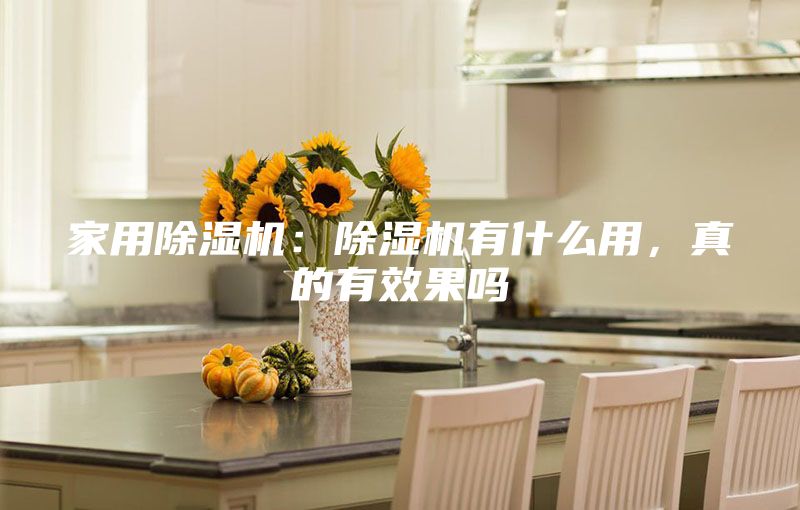 家用除湿机：除湿机有什么用，真的有效果吗