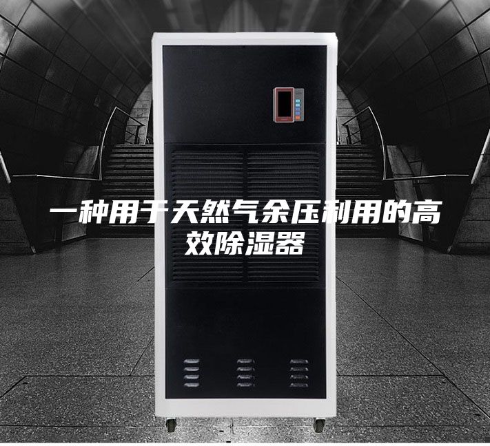 一种用于天然气余压利用的高效除湿器