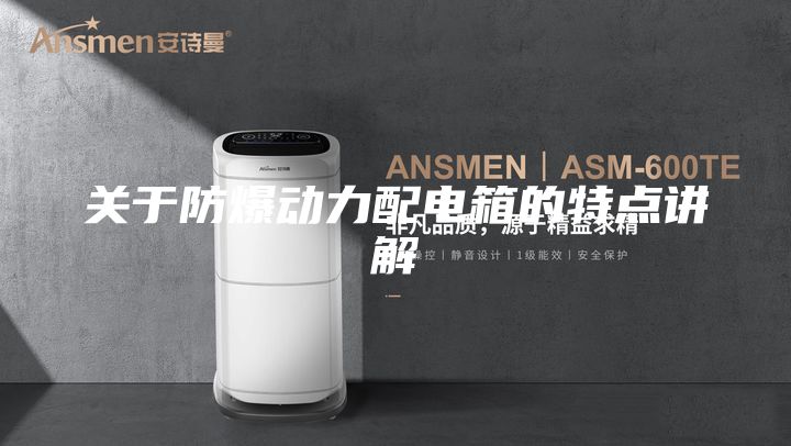 关于防爆动力配电箱的特点讲解