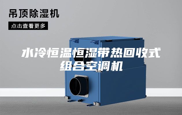 水冷恒温恒湿带热回收式组合空调机