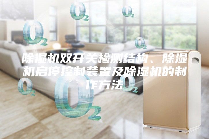 除湿机双开关检测结构、除湿机启停控制装置及除湿机的制作方法