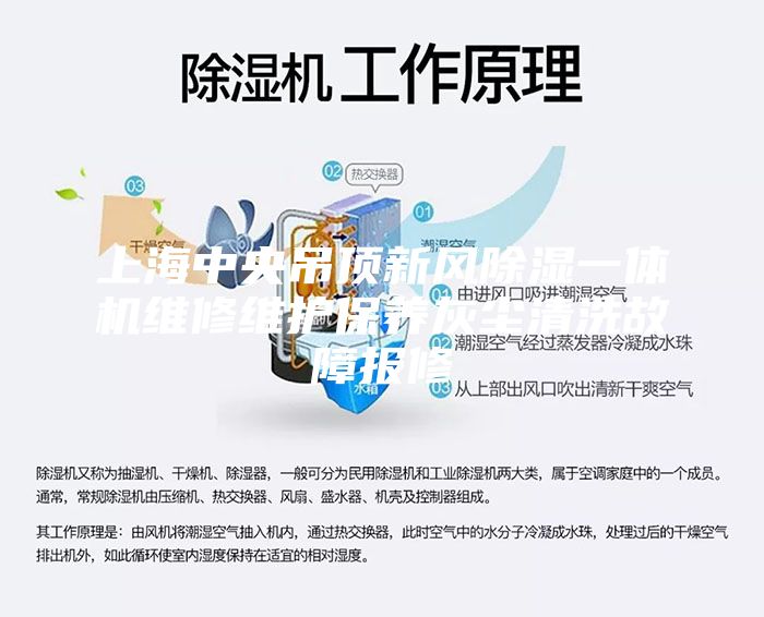 上海中央吊顶新风除湿一体机维修维护保养灰尘清洗故障报修